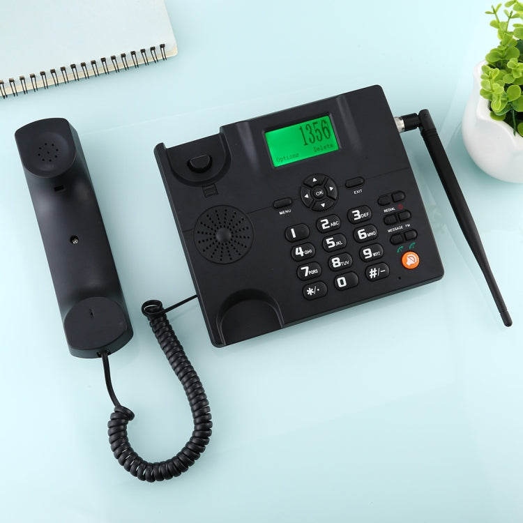 ZT600S  2.4 inch TFT Screen Fixed Wireless GSM Business Phone, Quad band: GSM 850/900/1800/1900Mhz(Black) - Smart Rings / Smart Telephones by buy2fix | Online Shopping UK | buy2fix