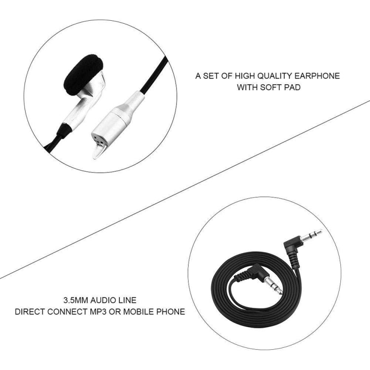 2 PCS Multi-using Wired Motorcycle Interphone(Black) - Motorcycle Walkie Talkie by buy2fix | Online Shopping UK | buy2fix