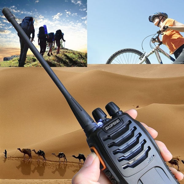BAOFENG UV-5R Professional Dual Band Transceiver FM Two Way Radio Walkie Talkie Transmitter(Black) - Handheld Walkie Talkie by BAOFENG | Online Shopping UK | buy2fix