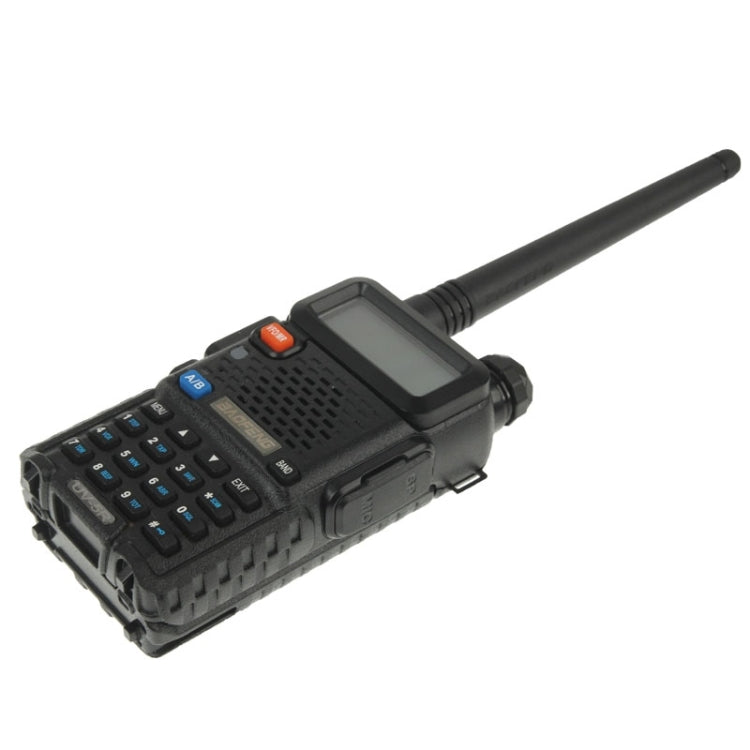 BAOFENG UV-5R Professional Dual Band Transceiver FM Two Way Radio Walkie Talkie Transmitter(Black) - Handheld Walkie Talkie by BAOFENG | Online Shopping UK | buy2fix