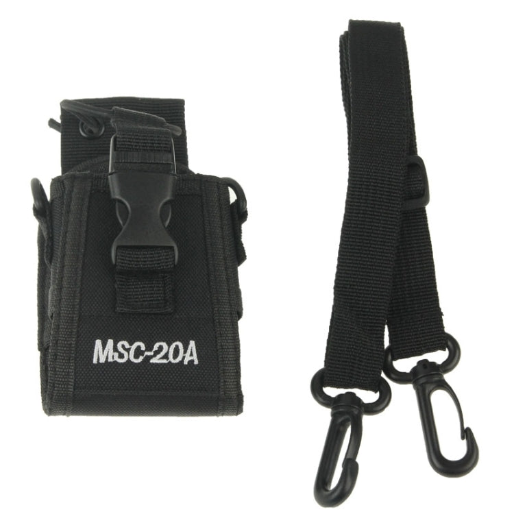 MSC20A Universal Nylon Carry Case Series Holster with Strap for Walkie Talkie - Cases by buy2fix | Online Shopping UK | buy2fix
