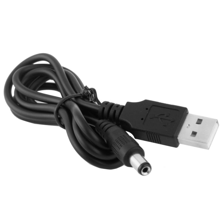USB Male to DC 5.5 x 2.1mm Power Cable, Length: 1m by buy2fix