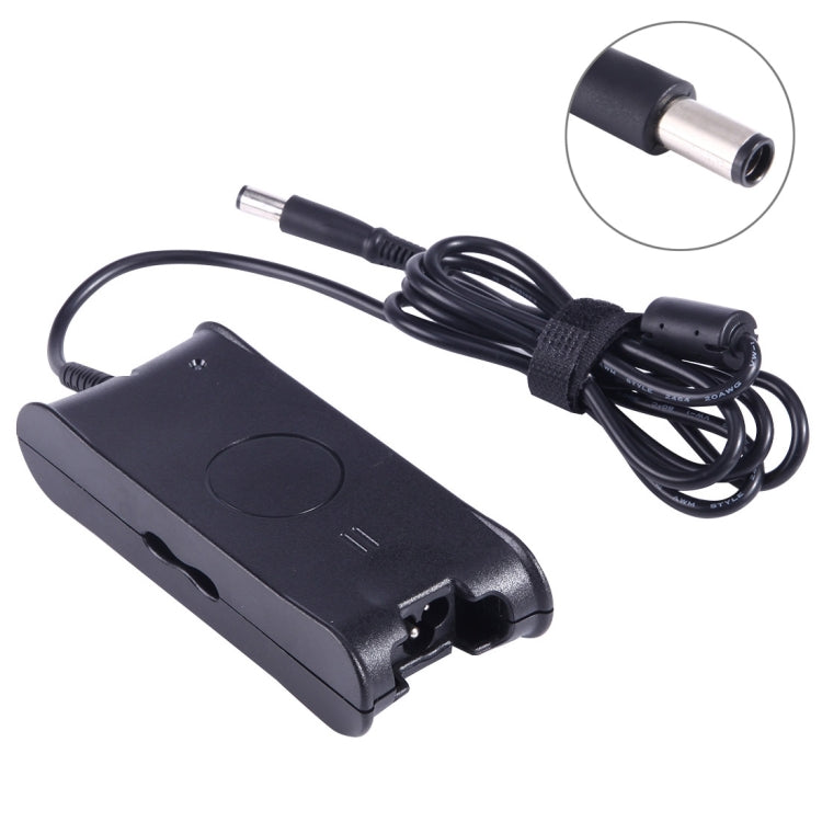 19.5V 3.34A 7.4 x 5.0mm Laptop Notebook Power Adapter Charger with Power Cable for Dell(Black) - For Dell by buy2fix | Online Shopping UK | buy2fix