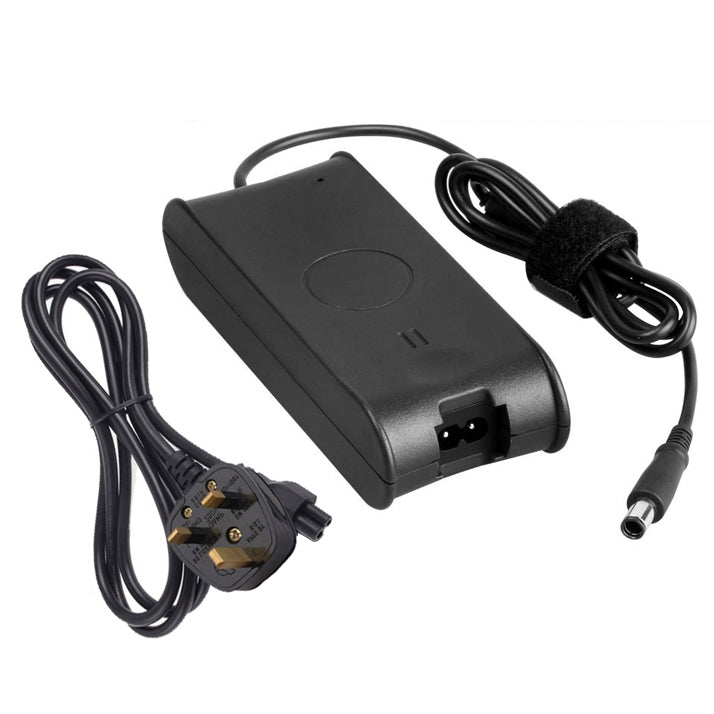 UK Plug AC Adapter 19.5V 4.62A 90W for Dell Notebook, Output Tips: 7.4x5.0mm by buy2fix