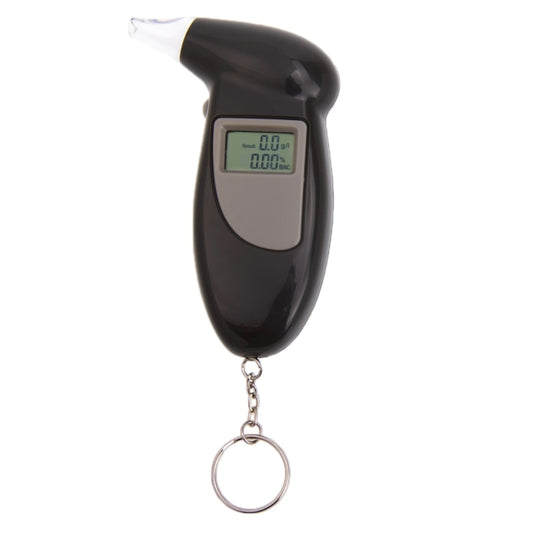 LCD Digital Alcohol Tester Breathalyzer(Black) by buy2fix