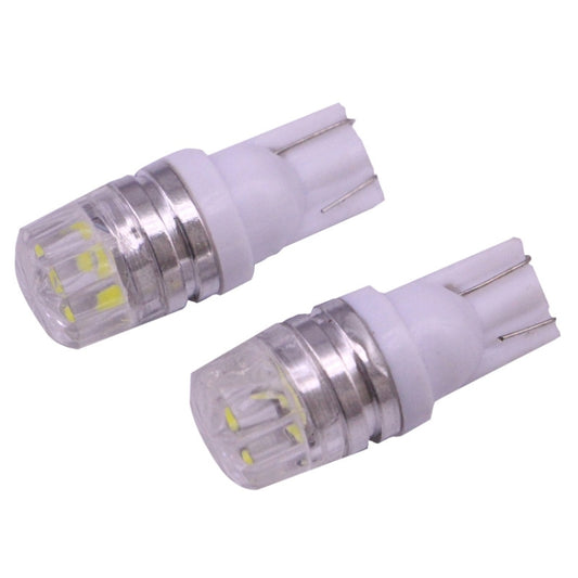 2 PCS T10 1.5W 60LM 1 LED White COB LED Brake Light for Vehicles, DC12V(White) by buy2fix