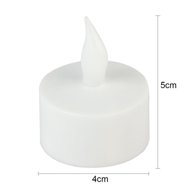 12 PCS Flameless LED Tealight Flicker Candle Light, Rechargeable Home Decoration Light with Charging Board - Holiday Lights by buy2fix | Online Shopping UK | buy2fix