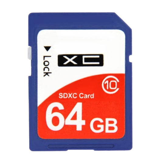 64GB High Speed Class 10 SDHC Camera Memory Card (100% Real Capacity) - SD Card by buy2fix | Online Shopping UK | buy2fix