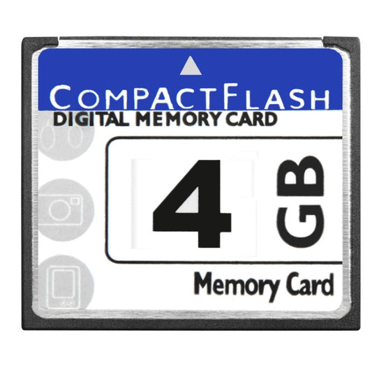 4GB Compact Flash Digital Memory Card (100% Real Capacity) - CF Card by buy2fix | Online Shopping UK | buy2fix