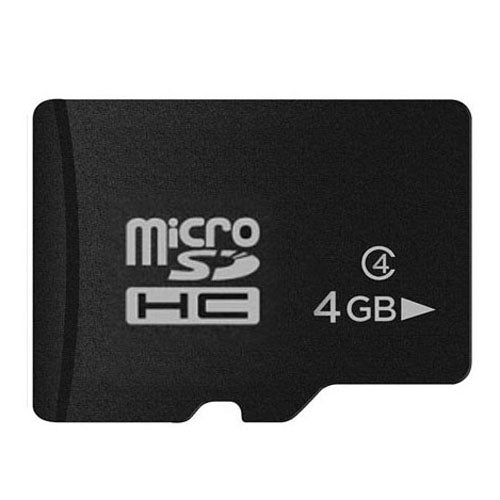4GB High Speed Class 10 Micro SD(TF) Memory Card from Taiwan, Write: 8mb/s, Read: 12mb/s (100% Real Capacity)(Black) - Micro SD Card by buy2fix | Online Shopping UK | buy2fix