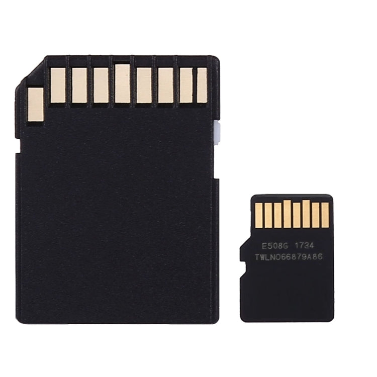 4GB High Speed Class 10 Micro SD(TF) Memory Card from Taiwan, Write: 8mb/s, Read: 12mb/s (100% Real Capacity)(Black) - Micro SD Card by buy2fix | Online Shopping UK | buy2fix
