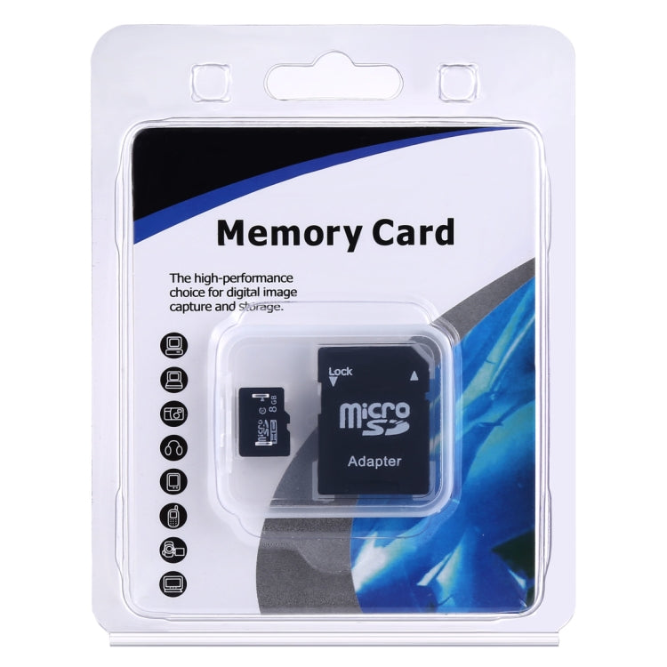 8GB High Speed Class 10 Micro SD(TF) Memory Card from Taiwan (100% Real Capacity)(Black) by buy2fix
