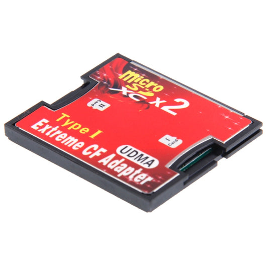 2-Socket Micro SD to CF Compact Flash Memory Card Adapter - Card Adapter by buy2fix | Online Shopping UK | buy2fix
