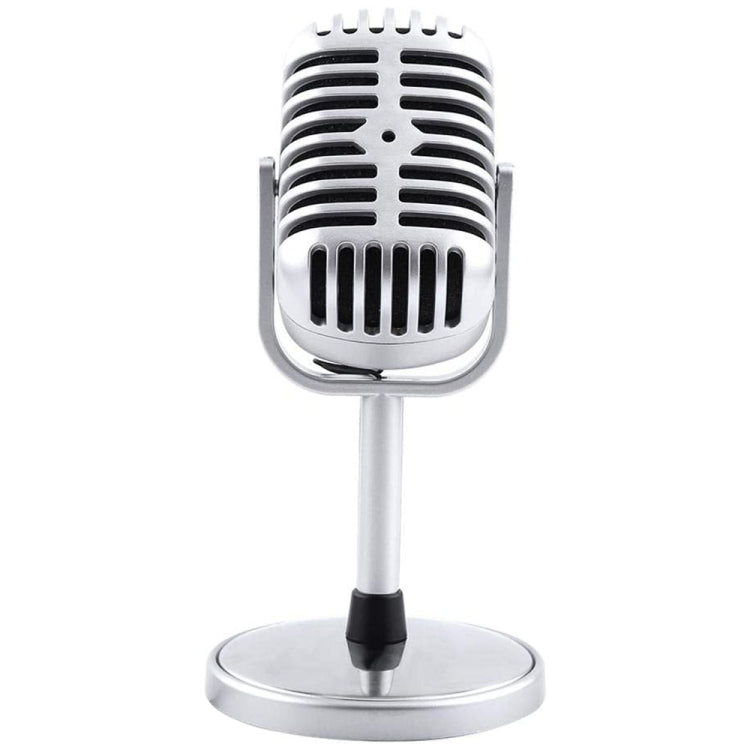 Plastic Classic Style 3.5mm Standing Microphone - Microphone by buy2fix | Online Shopping UK | buy2fix
