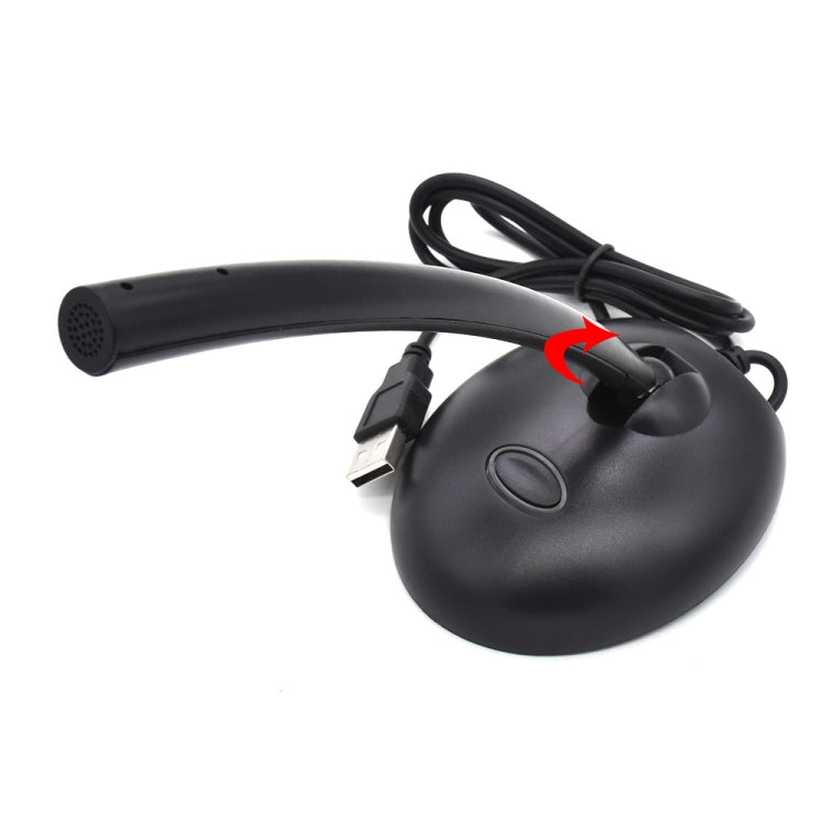 USB Microphone (Microphone in ADC Digital Audio Input)(Black) - Microphone by buy2fix | Online Shopping UK | buy2fix