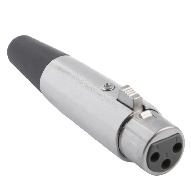3 Pin XLR Female Plug Microphone Connector Adapter - Microphone Audio Cable & Connector by buy2fix | Online Shopping UK | buy2fix