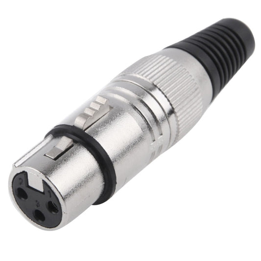 3 Pin XLR Female Plug Microphone Connector Adapter - Microphone Audio Cable & Connector by buy2fix | Online Shopping UK | buy2fix