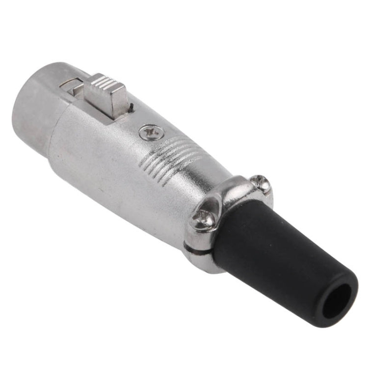 3 Pin XLR Female Plug Microphone Connector Adapter - Microphone Audio Cable & Connector by buy2fix | Online Shopping UK | buy2fix