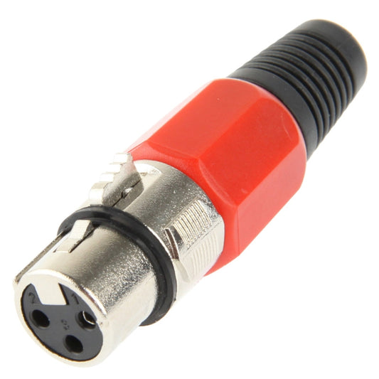 3 Pin XLR Female Plug Microphone Connector Adapter - Microphone Audio Cable & Connector by buy2fix | Online Shopping UK | buy2fix