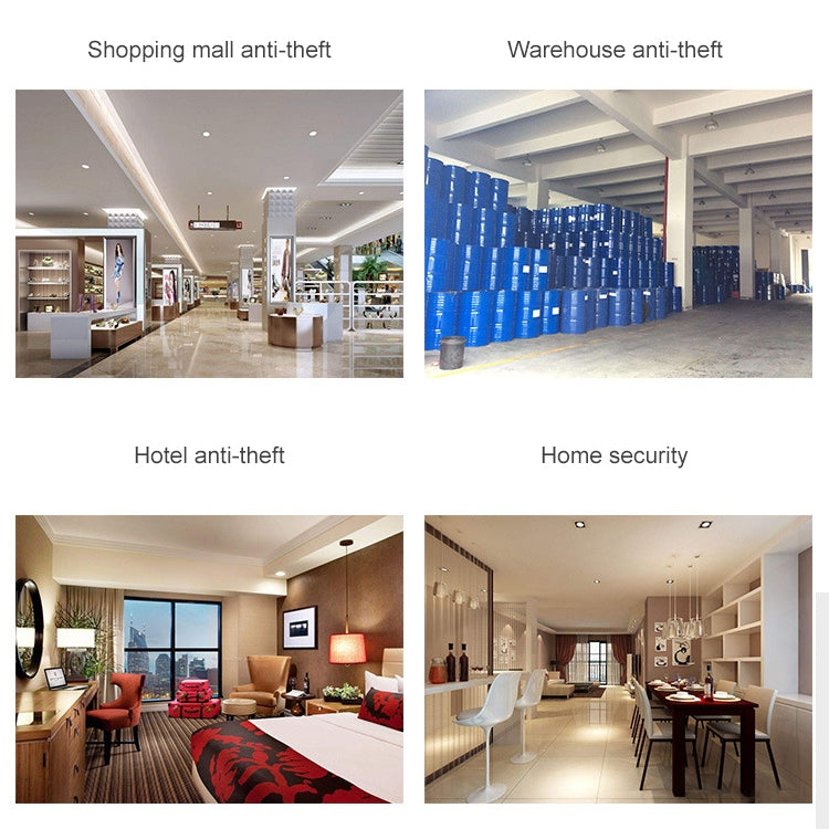 Dual Passive Infrared Detector, Frequency: 433MHZ (Using in S-MDC-0210A/0211/0213/0214/0224/0225/0253/0401/0402)(White) by buy2fix