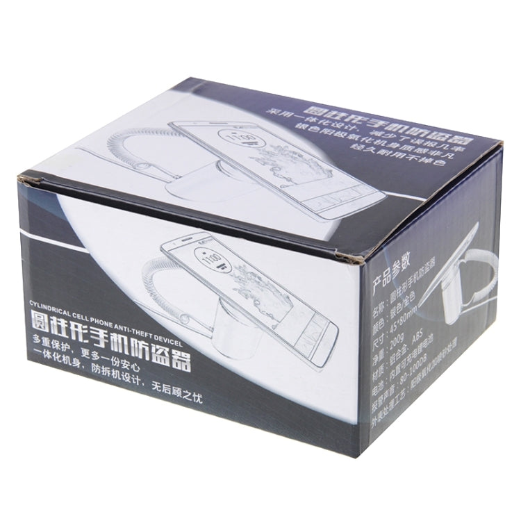 Cylindrical Display Stand Digital Security System Burglar Alarm / Anti-theft Alarm with Password Remote Control for iPhone & iPod & iPad with 8 Pin Port by buy2fix