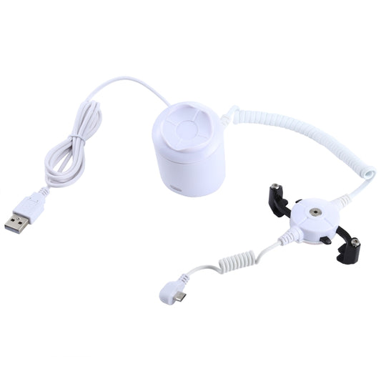 Cylindrical Display Stand Security System Burglar Alarm / Anti-theft Alarm Display Holder with Infrared Remote Control for Smartphones with Micro-USB Port by buy2fix