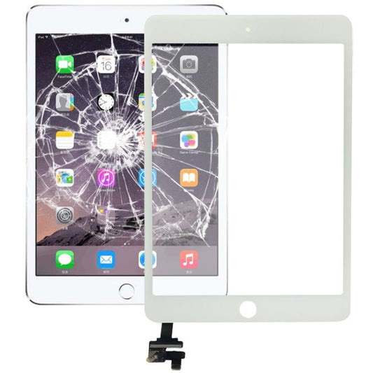 Touch Panel + IC Chip for iPad mini 3(White) - iPad mini 3 (2014) by buy2fix | Online Shopping UK | buy2fix