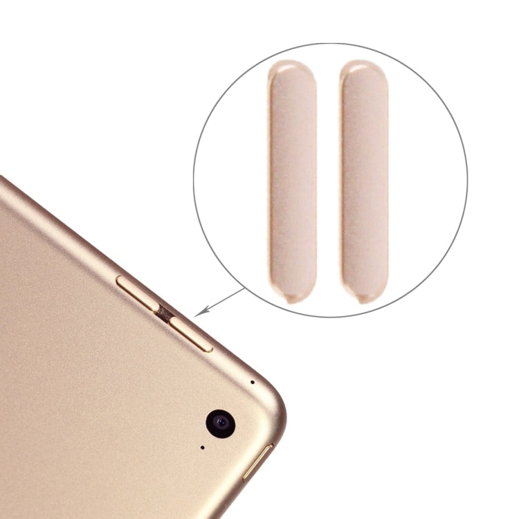 Volume Button for iPad mini 4(Gold) by buy2fix