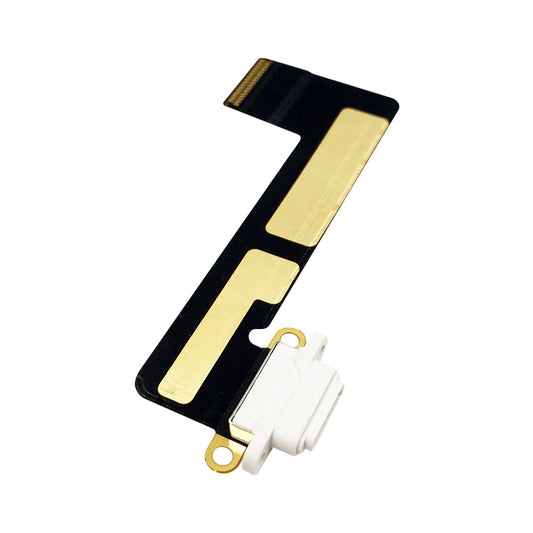 Tail Connector Charger Flex Cable for iPad mini 1 / 2 / 3(White) by buy2fix