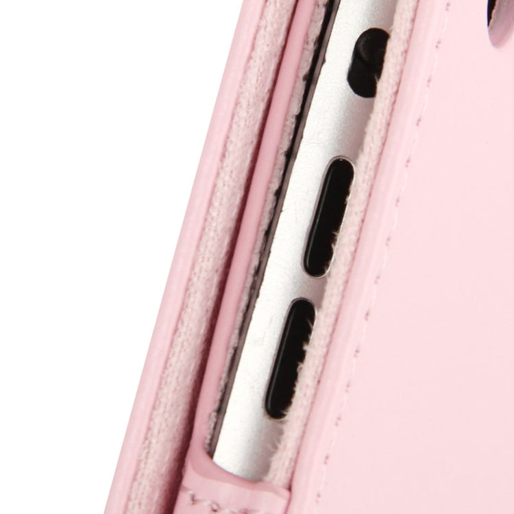 2-fold Litchi Texture Flip Leather Case with Holder Function for iPad mini 1 / 2 / 3(Pink) - iPad Mini 3 & 2 & 1 Cases by buy2fix | Online Shopping UK | buy2fix