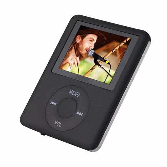 1.8 inch TFT Screen MP4 Player with TF Card Slot, Support Recorder, FM Radio, E-Book and Calendar(Black) - MP4 Player by buy2fix | Online Shopping UK | buy2fix