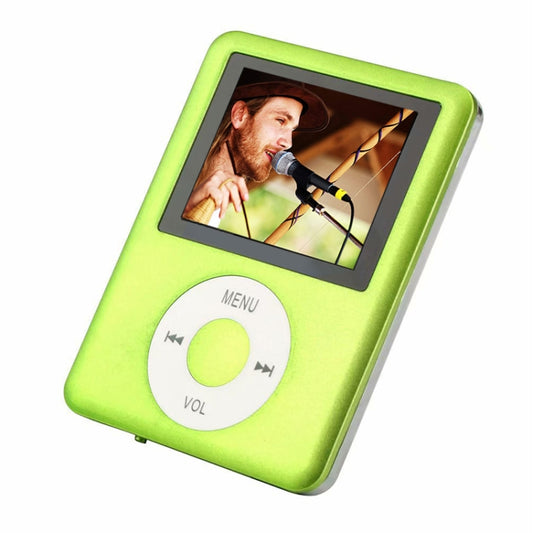 1.8 inch TFT Screen MP4 Player with TF Card Slot, Support Recorder, FM Radio, E-Book and Calendar(Green) - MP4 Player by buy2fix | Online Shopping UK | buy2fix