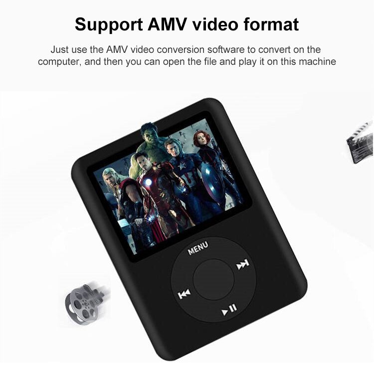 1.8 inch TFT Screen MP4 Player with TF Card Slot, Support Recorder, FM Radio, E-Book and Calendar(Silver) - MP4 Player by buy2fix | Online Shopping UK | buy2fix
