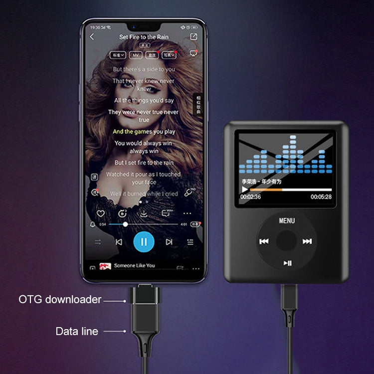 1.8 inch TFT Screen MP4 Player with TF Card Slot, Support Recorder, FM Radio, E-Book and Calendar(Silver) - MP4 Player by buy2fix | Online Shopping UK | buy2fix