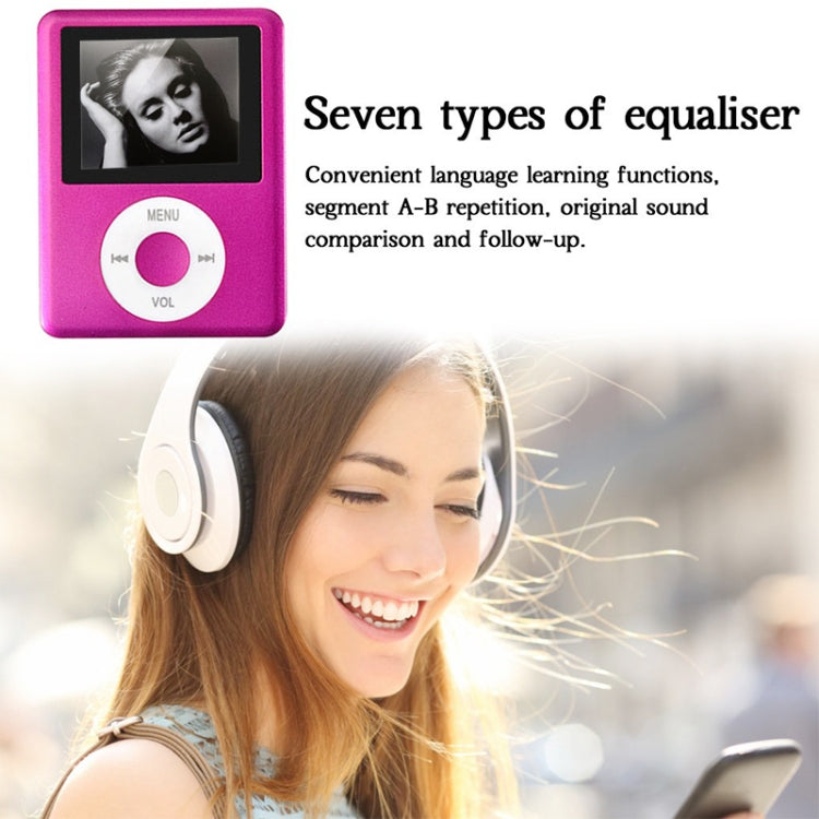 1.8 inch TFT Screen MP4 Player with TF Card Slot, Support Recorder, FM Radio, E-Book and Calendar(Silver) - MP4 Player by buy2fix | Online Shopping UK | buy2fix
