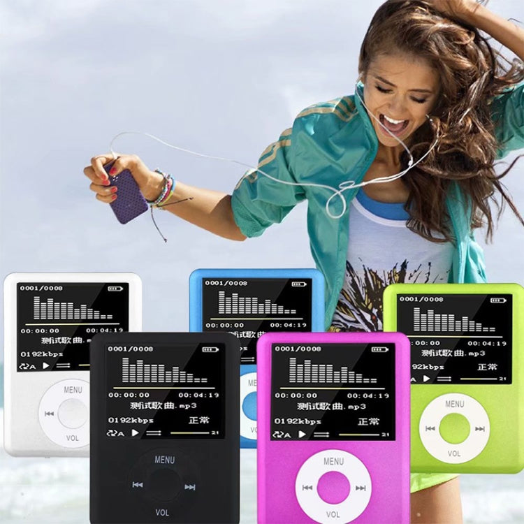 1.8 inch TFT Screen MP4 Player with TF Card Slot, Support Recorder, FM Radio, E-Book and Calendar(Silver) - MP4 Player by buy2fix | Online Shopping UK | buy2fix