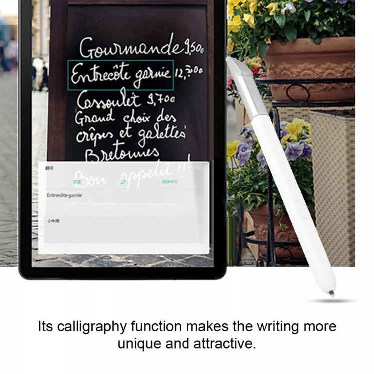 Smart Pressure Sensitive S Pen / Stylus Pen for Galaxy Note 10.1 / N8000 / N8010(White) - Stylus Pen by buy2fix | Online Shopping UK | buy2fix