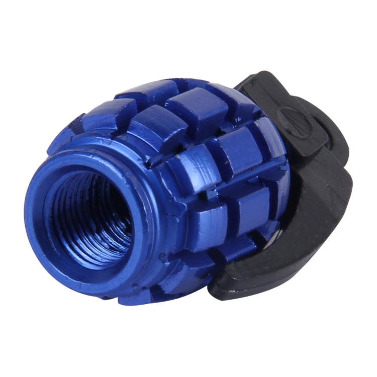 4 PCS Universal Bicycle Tire Valve Caps(Blue) - Tire Valve Caps by buy2fix | Online Shopping UK | buy2fix