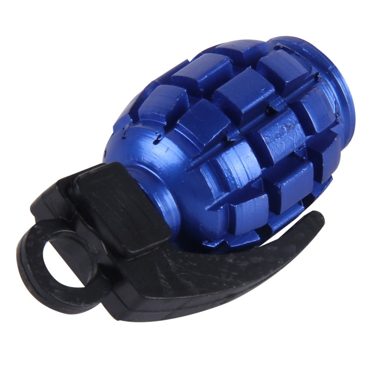4 PCS Universal Bicycle Tire Valve Caps(Blue) - Tire Valve Caps by buy2fix | Online Shopping UK | buy2fix