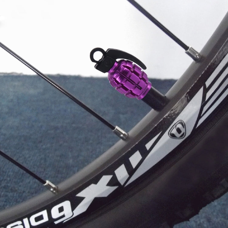 2 PCS Universal Grenade Shaped Bicycle Tire Valve Caps - by buy2fix | Online Shopping UK | buy2fix