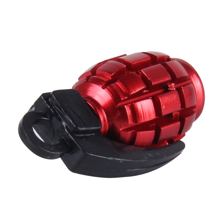 4 PCS Universal Bicycle Tire Valve Caps(Red) - Tire Valve Caps by buy2fix | Online Shopping UK | buy2fix