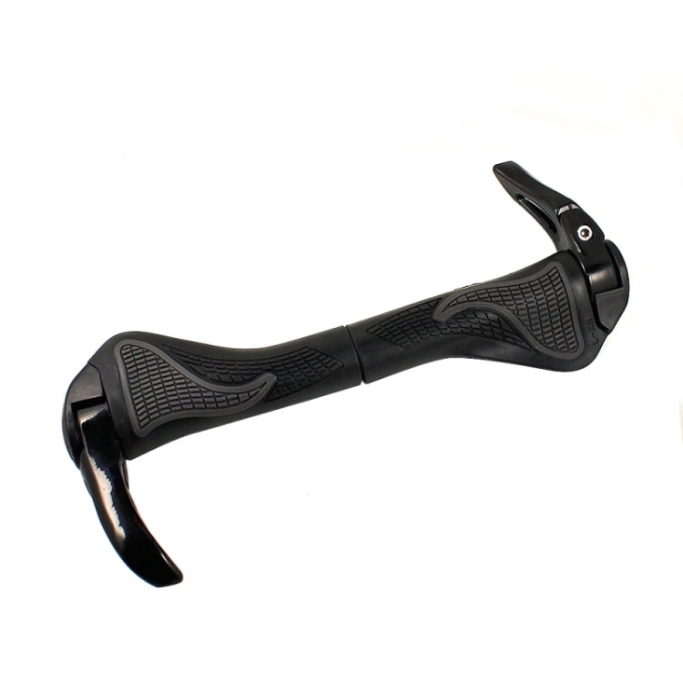 Ergonomic Combination Sets Handlebar with Vice(Black) - Bicycle Grips by buy2fix | Online Shopping UK | buy2fix