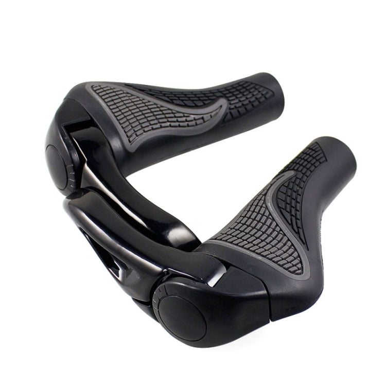 Ergonomic Combination Sets Handlebar with Vice(Black) - Bicycle Grips by buy2fix | Online Shopping UK | buy2fix