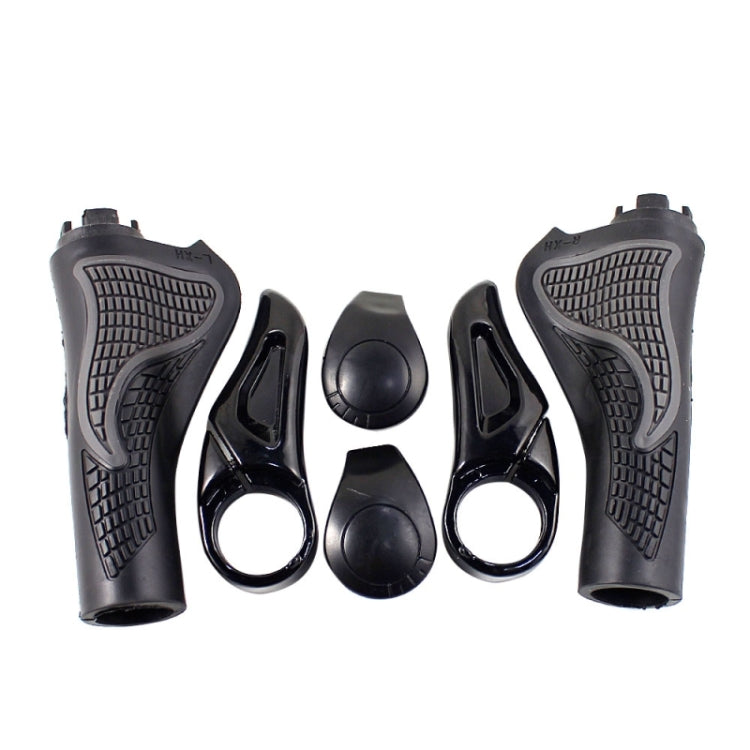 Ergonomic Combination Sets Handlebar with Vice(Black) - Bicycle Grips by buy2fix | Online Shopping UK | buy2fix