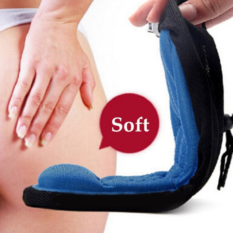 3D Silicone Lycra Nylon & Gel Pad Bicycle Seat Saddle Cover, Soft Cushion Fits for Kinds of Bikes(Blue) - Bicycle Saddle by buy2fix | Online Shopping UK | buy2fix