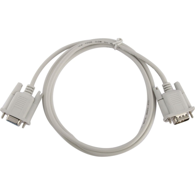 DB9 Male to Female RS232 9Pin Serial Extension Cable, Length: 1.5m by buy2fix