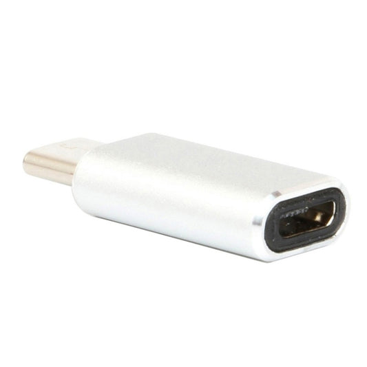 Aluminum Micro USB to USB 3.1 Type-C Converter Adapter(Silver) by buy2fix