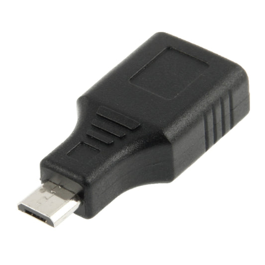 Micro USB to USB 2.0 Adapter with OTG Function(Black) by buy2fix