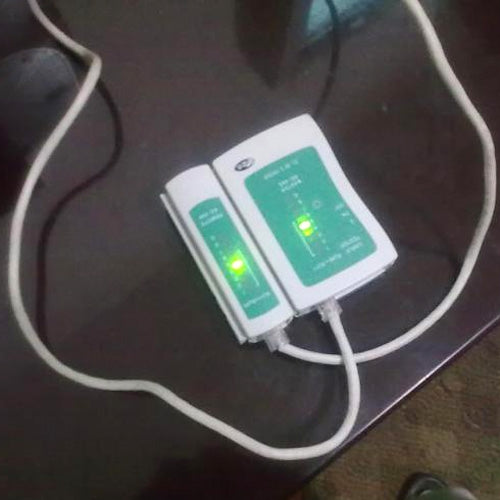 Network Cable Tester Rj45 Rj11 Rj12 Cat5 UTP LAN Networking Tool(White) by buy2fix