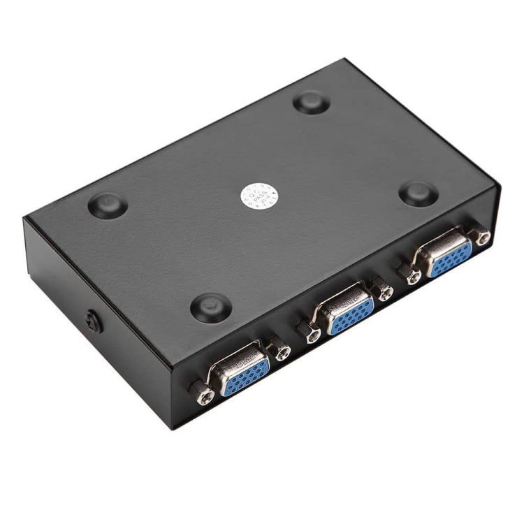 2 Port VGA Switch Box, 2 In 1 Out For LCD PC TV Monitor - HD15 (FJ-15-2C)(Black) - VGA Converter by buy2fix | Online Shopping UK | buy2fix